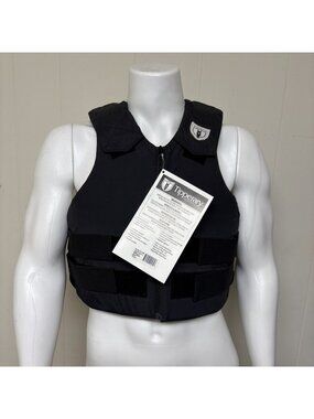 Tipperary RideLite Equestrian Vest Adult Medium Tall 1009 08 Black Padded Rider